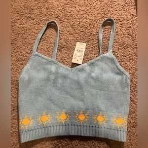 Pacsun LA Hearts Blue tank top new with tags S